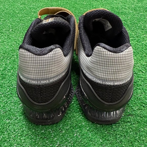 Nike Romaleos 4 Black Mens Weightlifting Shoes CD3463-001 VNDS Sz 10 - Picture 5 of 7